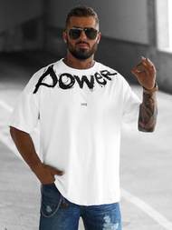 Ανδρικό μπλουζάκι λευκό OZONEE O/3431