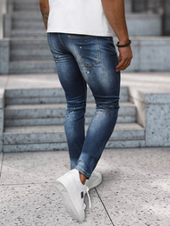 Ανδρικό τζιν παντελόνι Σκούρο μπλε OZONEE NB/MP0170BS