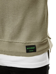 Ανδρικό Φούτερ ανοιχτό-χακί OZONEE MACH/2139/19