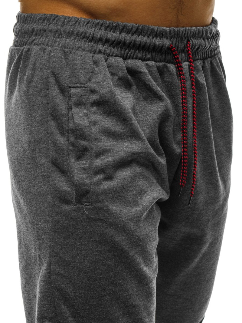 Ανδρικό παντελόνι φόρμας γραφίτη OZONEE JS/JZ11016