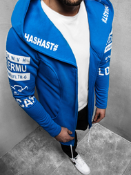 Ανδρικό Φούτερ μπλε OZONEE A/11110Z