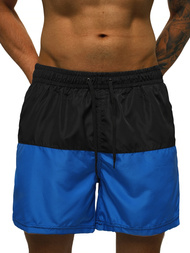 Ανδρικό μαγιό μαύρο-mπλε OZONEE JS/HM060