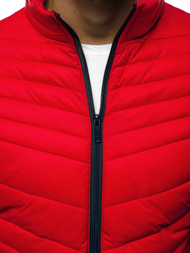 Ανδρικό μπουφάν Κόκκινο OZONEE JB/JP1137