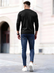 Ανδρικό τζιν παντελόνι Σκούρο μπλε OZONEE O/JK2951Z