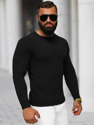 Ανδρικό πουλόβερ μαύρο OZONEE NB/MMB602/4Z