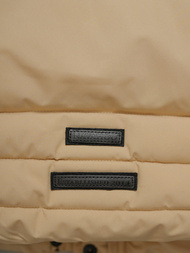 Γυναικείο μπουφάν μπεζ OZONEE O/W377Z