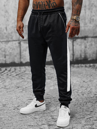 Ανδρικό παντελόνι φόρμας mαύρος OZONEE JS/8K162