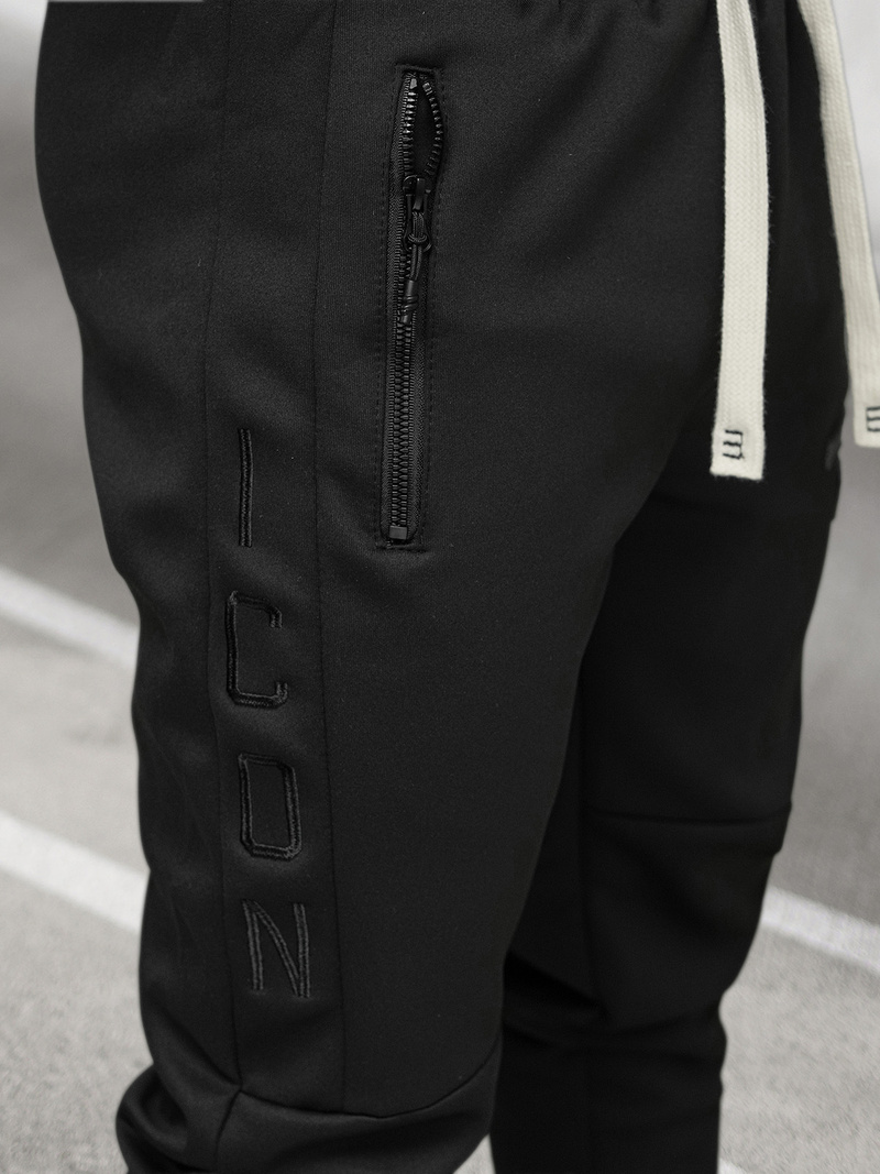 Ανδρικό σετ φόρμας μαύρο OZONEE O/LN11760