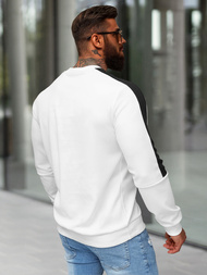 Ανδρικό Φούτερ λευκό OZONEE O/P2033Z