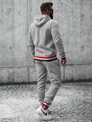 Ανδρικό σετ φόρμας γκρι OZONEE JS/8C65/2