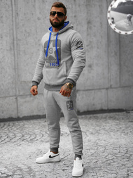 Ανδρικό σετ φόρμας γκρι OZONEE JS/8C59/2