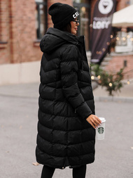 Γυναικείο μπουφάν μαύρο OZONEE JS/M736/392Z