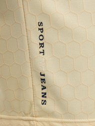 Ανδρική μπλούζα polo mπεζ OZONEE O/QQ922