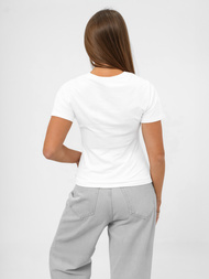 Γυναικείο μπλουζάκι λευκό OZONEE JS/96T678/1