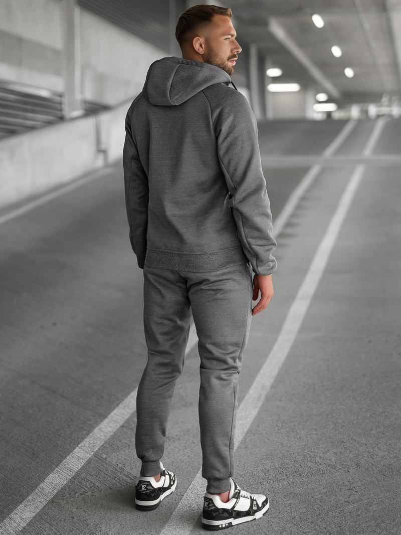 Ανδρικό σετ φόρμας γραφίτη OZONEE JS/8C1967/5