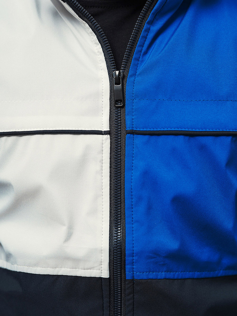 Ανδρικό χειμερινό μπουφάν ναυτικό μπλε OZONEE JS/84M3003/215