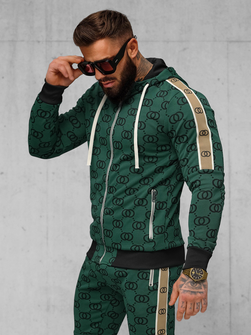 Ανδρικό σετ φόρμας Πράσινος OZONEE O/FF5053AB