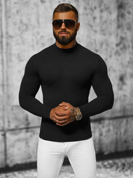 Ανδρικό πουλόβερ μαύρο OZONEE NB/MMB603/4Z