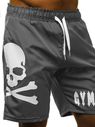 Ανδρικό σόρτς γραφίτη OZONEE O/1011