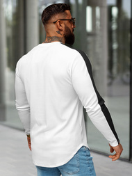 Ανδρικό Φούτερ λευκό OZONEE O/D7197Z