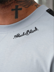 Ανδρικό μπλουζάκι ανοιχτό-μπλε OZONEE O/QQ1195