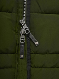 Γυναικείο μπουφάν χακί OZONEE O/W377