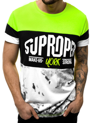 Ανδρικό μπλουζάκι πράσινο OZONEE JS/KS1974