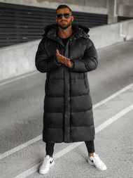 Ανδρικό χειμερινό μπουφάν μαύρο OZONEE O/M3202Z