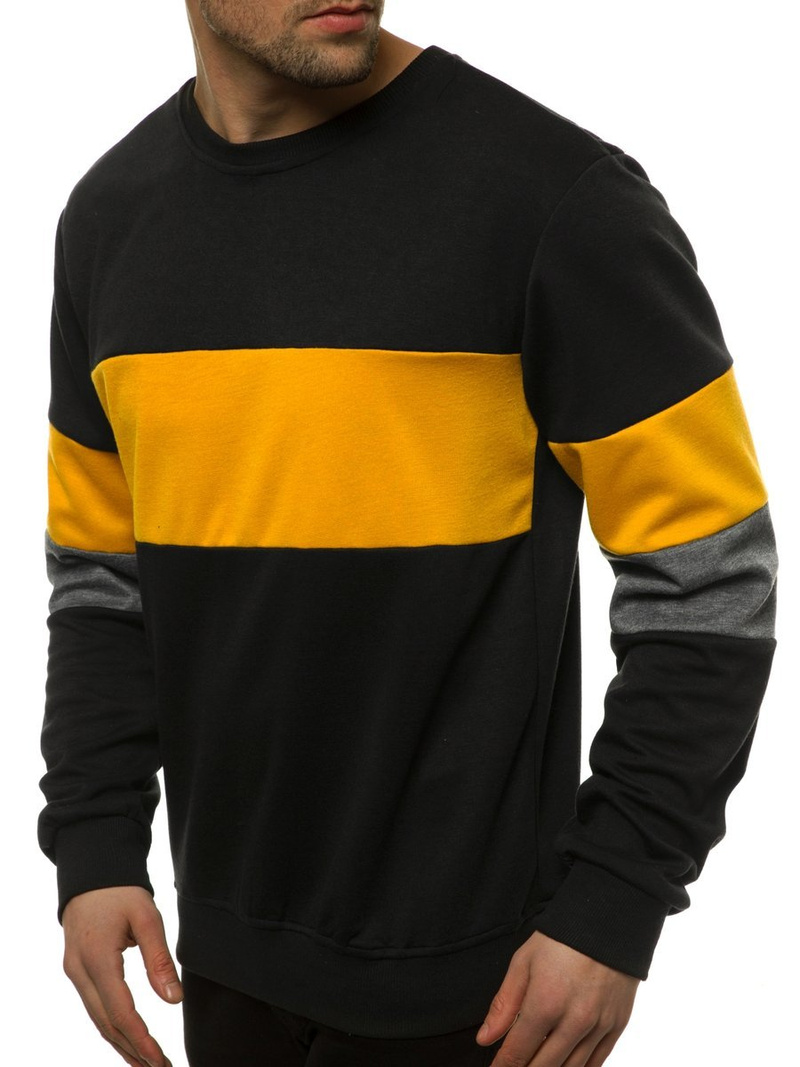 Ανδρικό Φούτερ μαύρο OZONEE JS/JZ11039