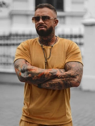 Ανδρικό σετ φόρμας kαμήλα OZONEE O/12133Z