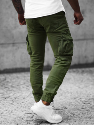 Ανδρικό παντελόνι jogger Πράσινος OZONEE NB/MP0105MV