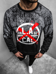 Ανδρικό Φούτερ γραφίτη OZONEE JS/22053Z