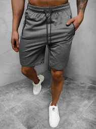 Ανδρικό σόρτς φόρμας Γραφίτης OZONEE JS/68025