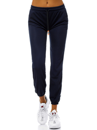 Γυναικείο παντελόνι φόρμας ναυτικό μπλε OZONEE JS/1020/D4