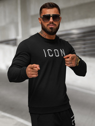 Ανδρικό Φούτερ Μαύρος OZONEE O/D7394