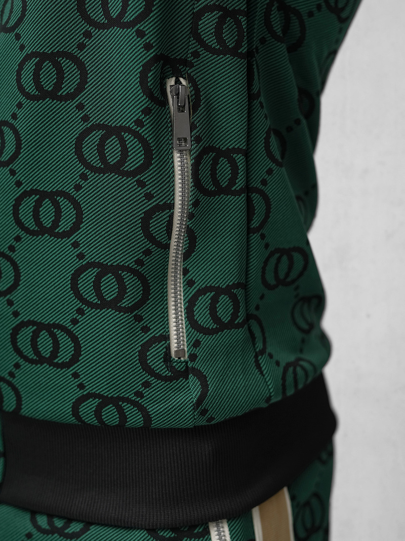 Ανδρικό σετ φόρμας Πράσινος OZONEE O/FF5053AB