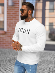 Ανδρικό Φούτερ λευκό OZONEE O/D7394Z