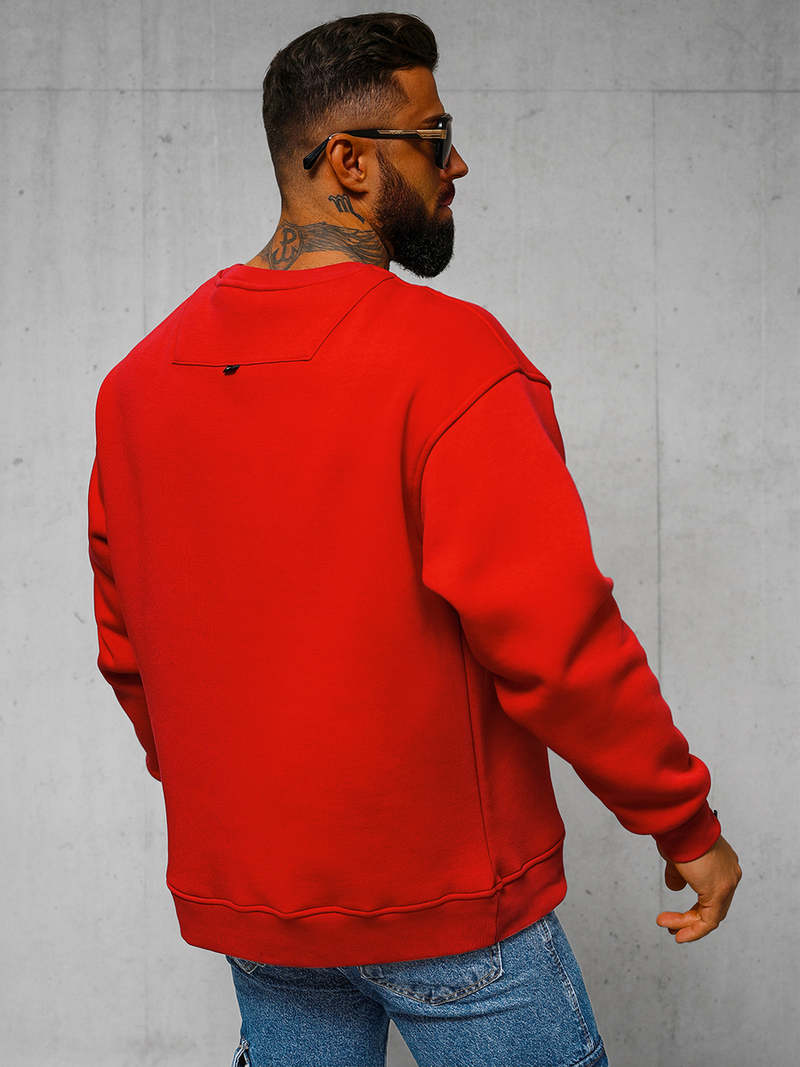 Φούτερ Kόκκινο OZONEE O/SWE23055