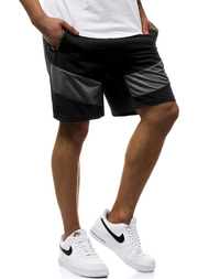 Ανδρικό σόρτς μαύρο OZONEE JS/KS2515