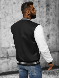 Ανδρικό φούτερ μαύρο OZONEE JS/8B1157/3