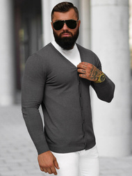 Ανδρικό πουλόβερ Γραφίτης OZONEE NB/MM6006/3Z