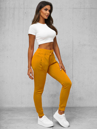 Γυναικείο παντελόνι φόρμας κάμελ OZONEE JS/CK01Z