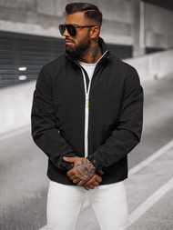 Ανδρικό μπουφάν softshell μαύρο OZONEE JS/5M3105/392Z