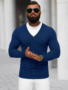 Ανδρικό πουλόβερ Σκούρο μπλε OZONEE NB/MM6006/5Z