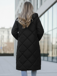 Γυναικείο μπουφάν μαύρο OZONEE JS/5M3168/392Z