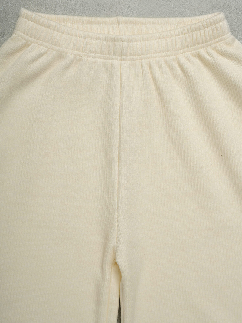 Γυναικείο παντελόνι eκρού OZONEE JS/92K526/155