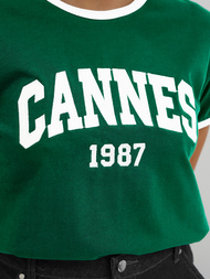 Γυναικείο μπλουζάκι Πράσινος OZONEE JS/R62184