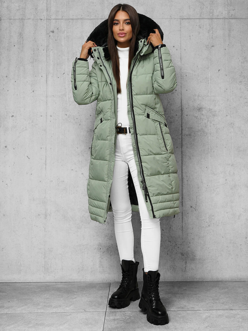 Γυναικείο μπουφάν mέντα OZONEE O/W377