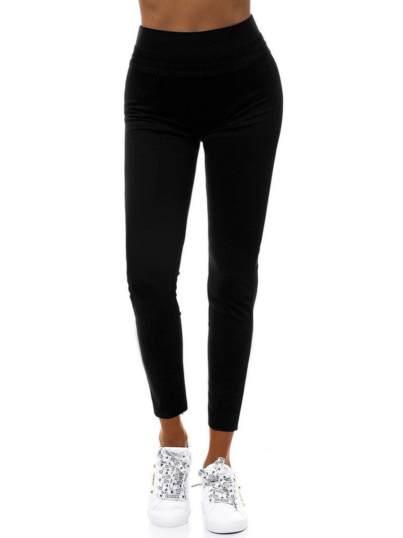 Γυναικείο κολάν μαύρο OZONEE JS/1039/B1