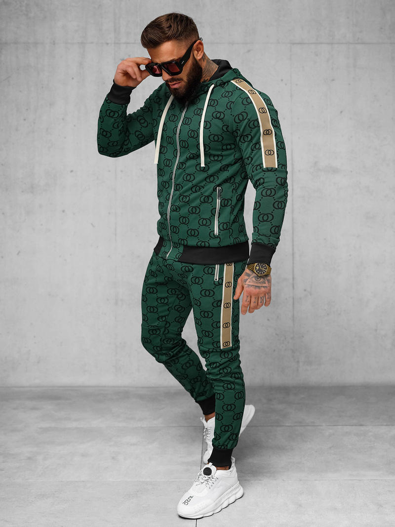 Ανδρικό σετ φόρμας Πράσινος OZONEE O/FF5053AB